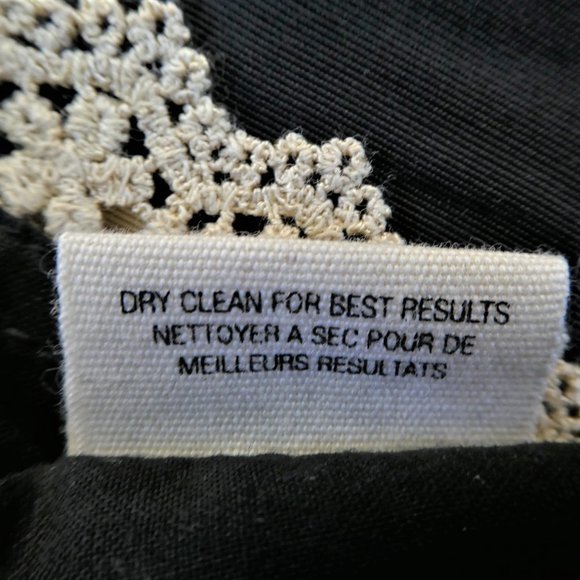 Floreat Skirt SiLK CoTToN Tiered Scalloped Layers Hem Polka Dot Cotton Zip Lined - Picture 10 of 10